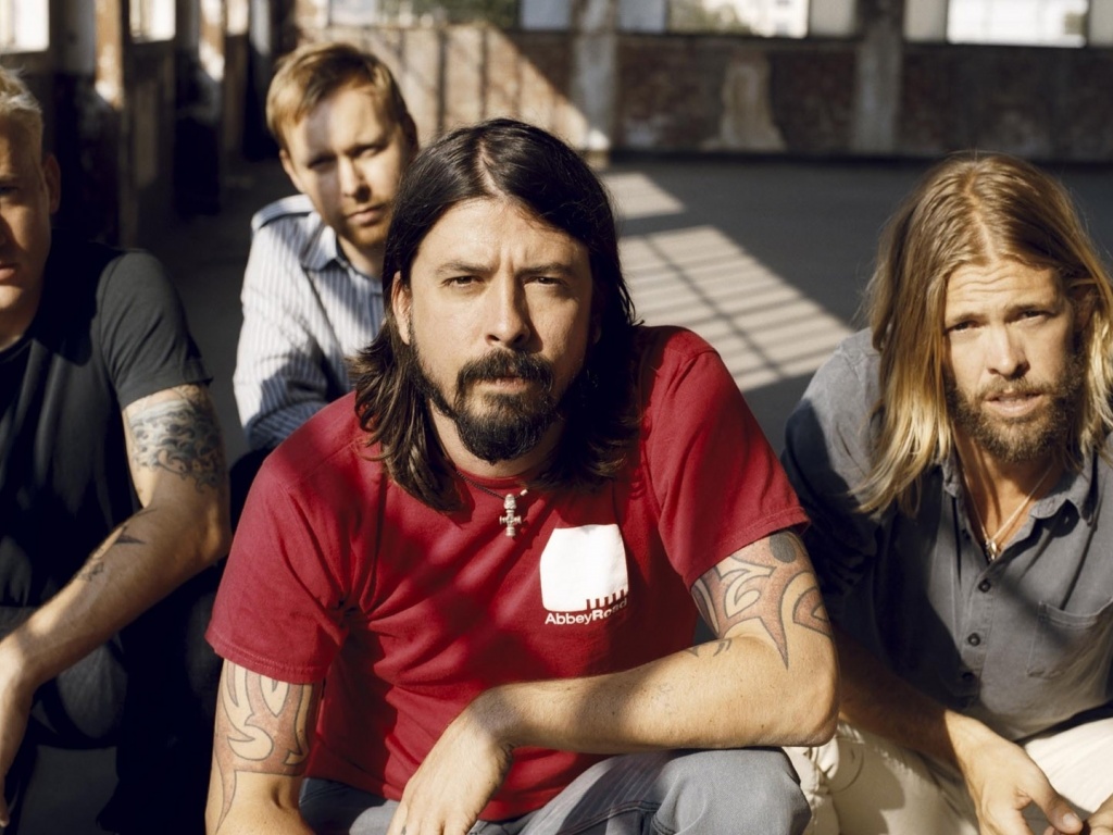 Foo Fighters Band Room Tattoo Hair