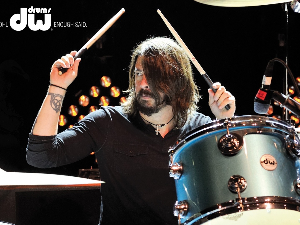 Foo Fighters Drum Member Game Look
