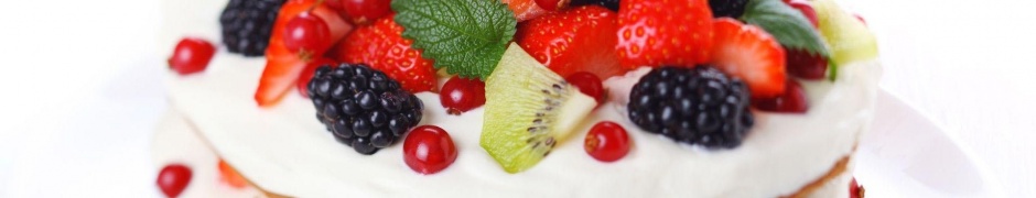 Food Cake Strawberries