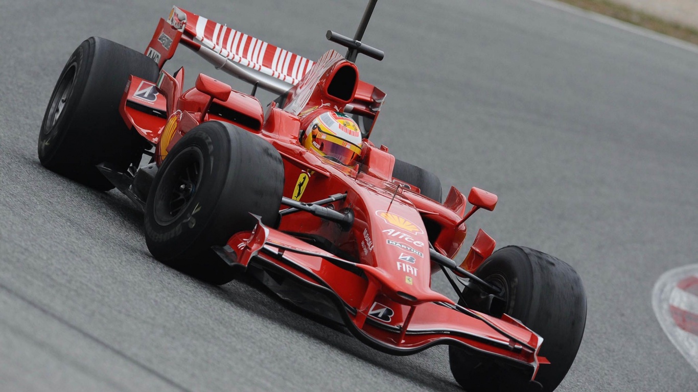 Formula One Barcelona Tests Ferrari Racing