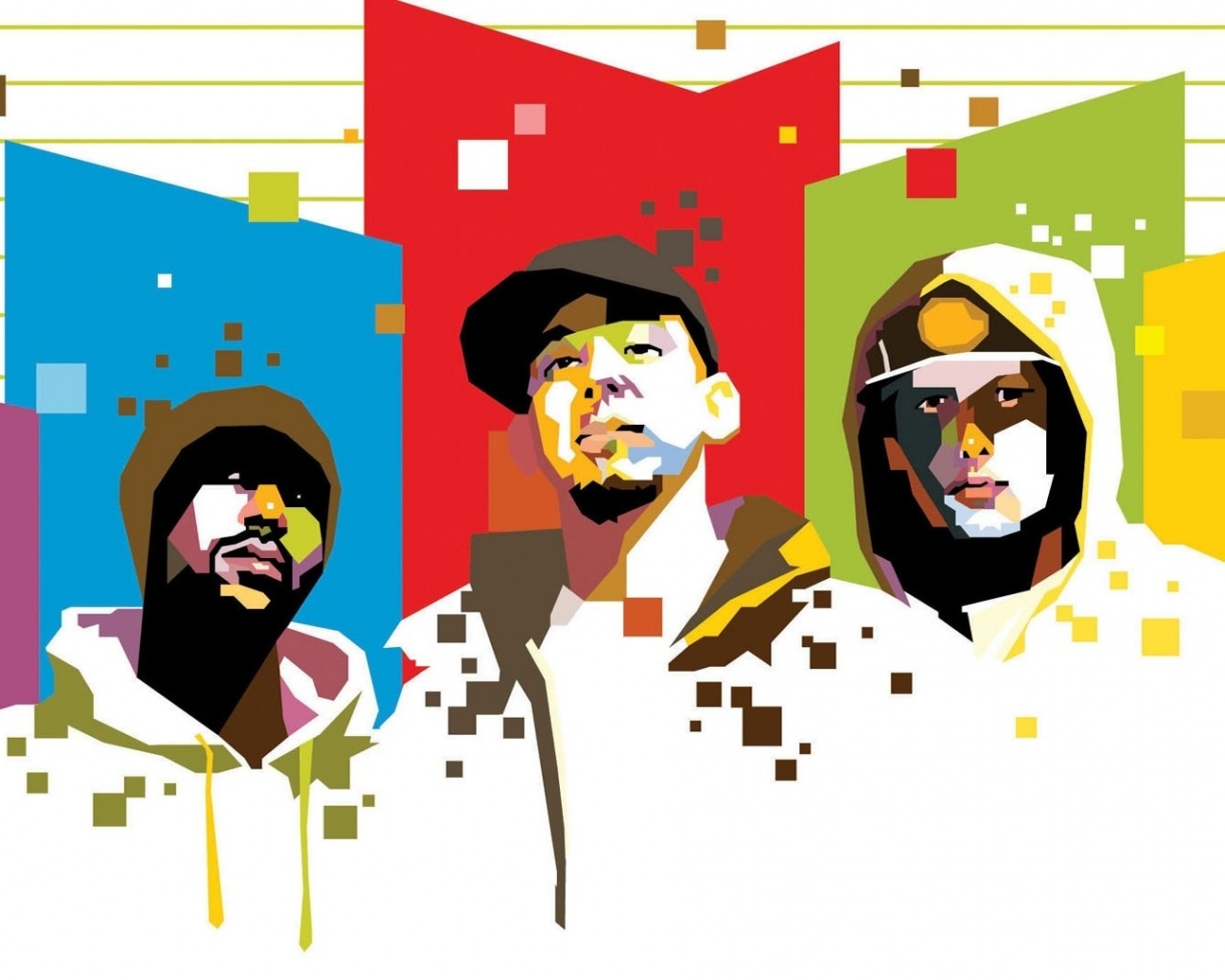 Fort Minor Graphics Picture Band Members