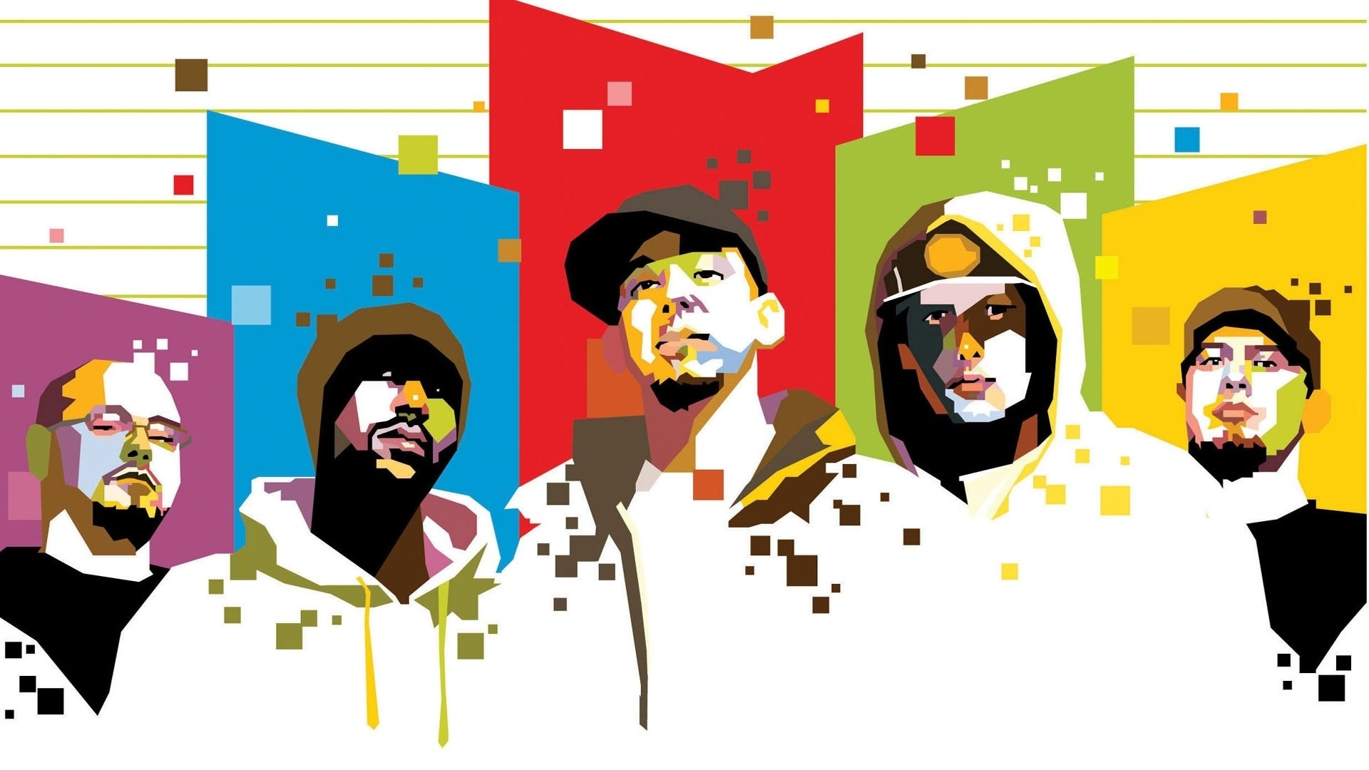 Fort Minor Graphics Picture Band Members