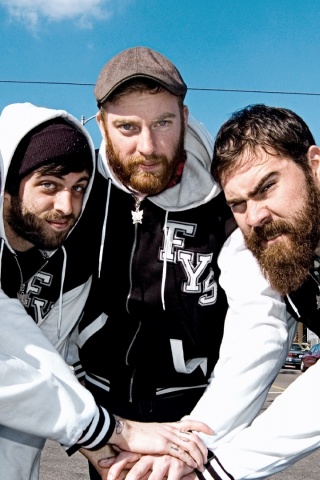 Four Year Strong Sunlight Smocks Band Team