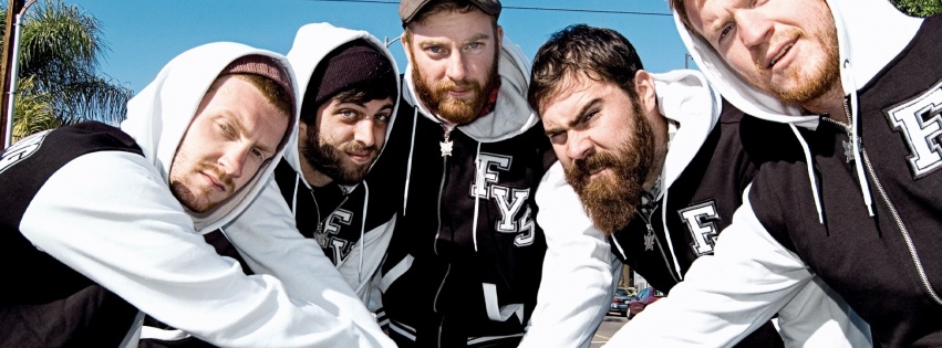 Four Year Strong Sunlight Smocks Band Team