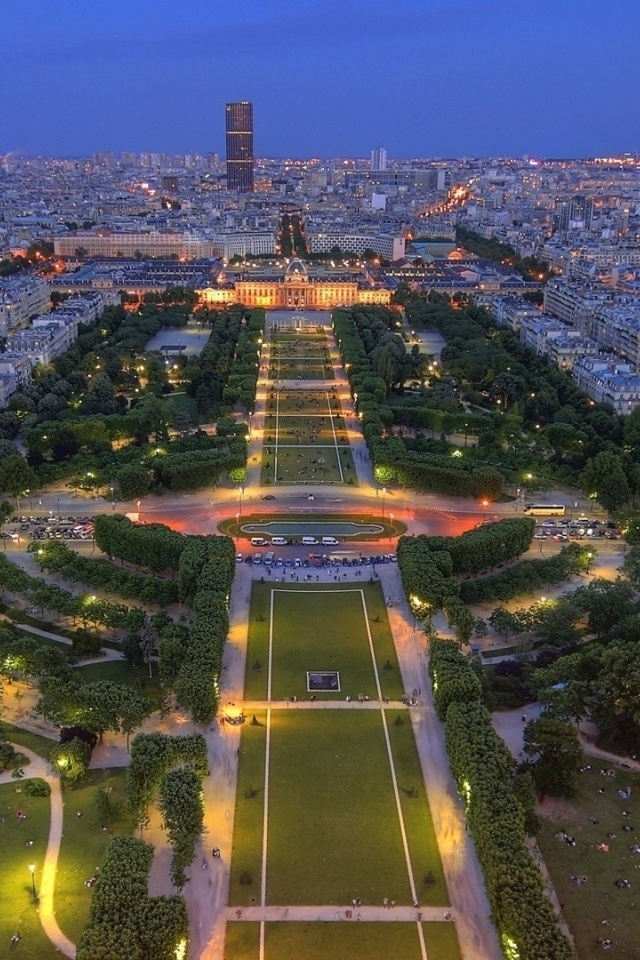 France Paris Building Stadium Park City Landscape