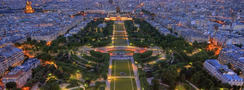 France Paris Building Stadium Park City Landscape