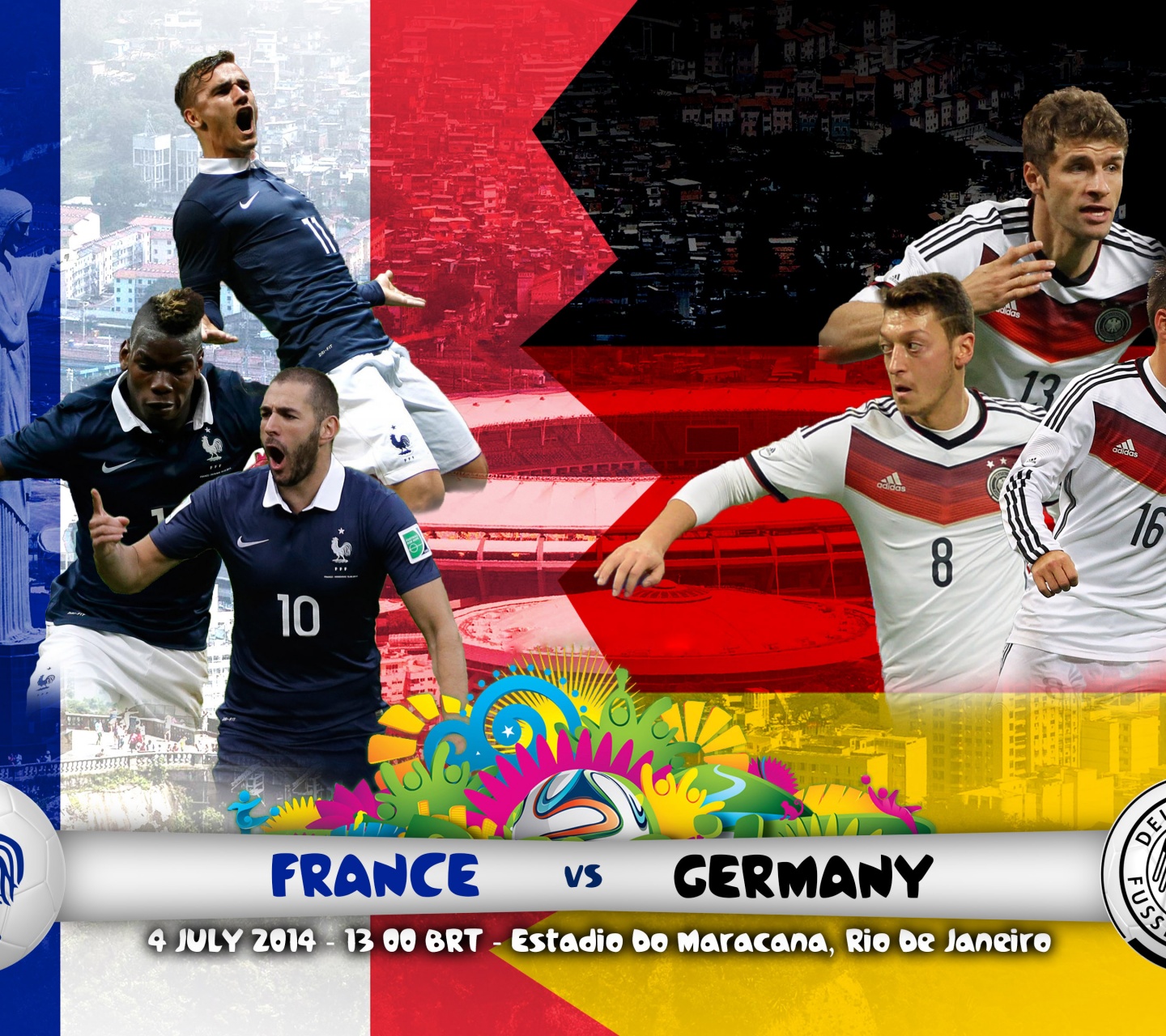 France Vs Germany Quarter Finals
