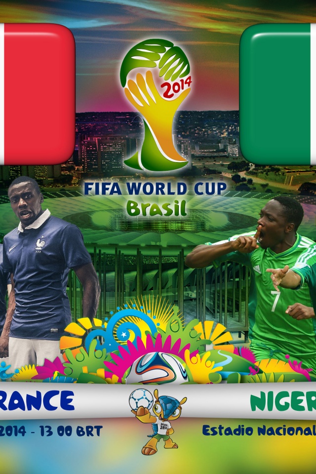 France Vs Nigeria World Cup 2014