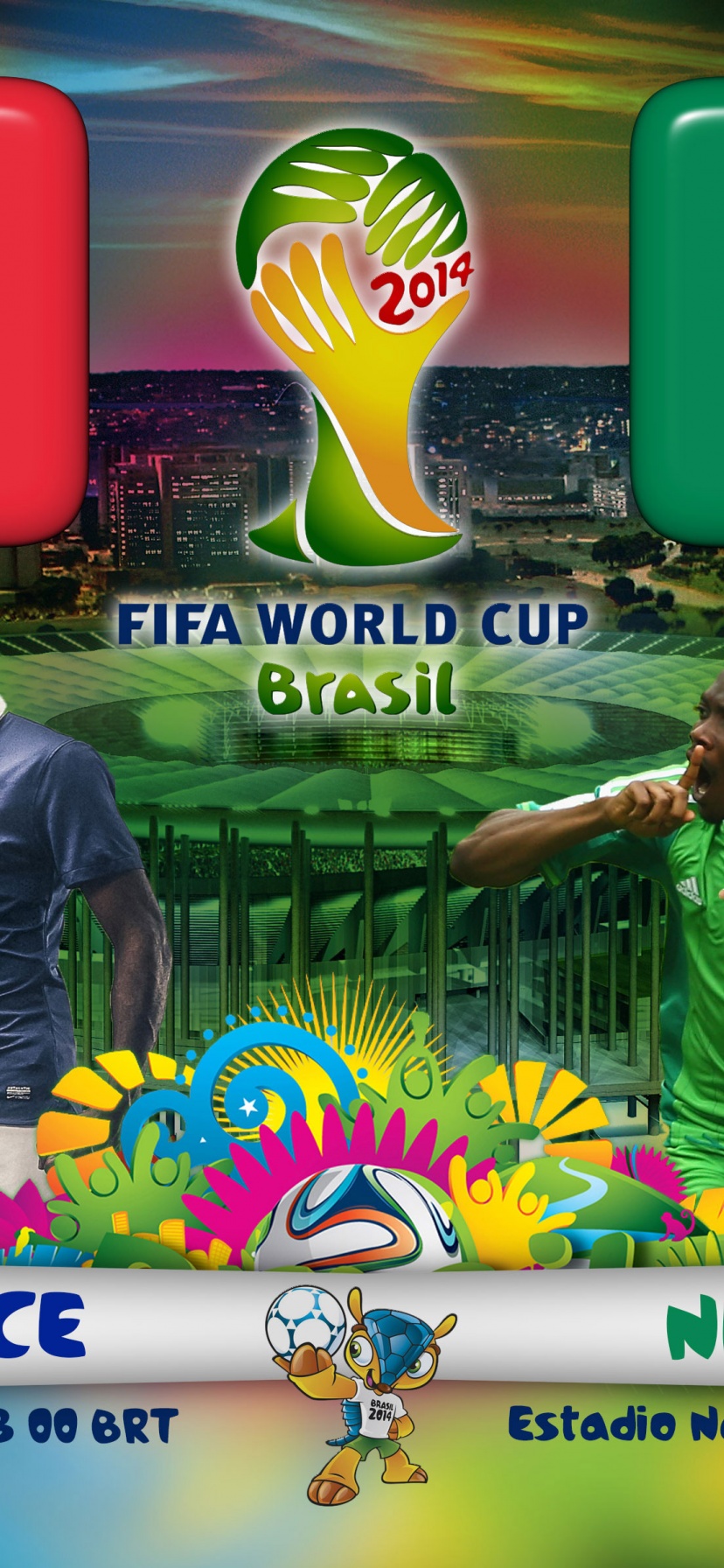 France Vs Nigeria World Cup 2014