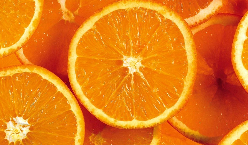 Fruits Food Oranges Orange Slices