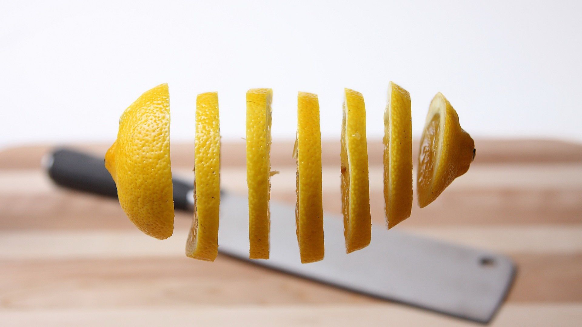 Fruits Knives Lemons