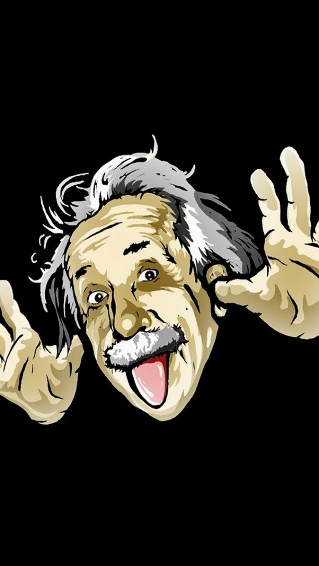 Funny Parody Albert Einstein