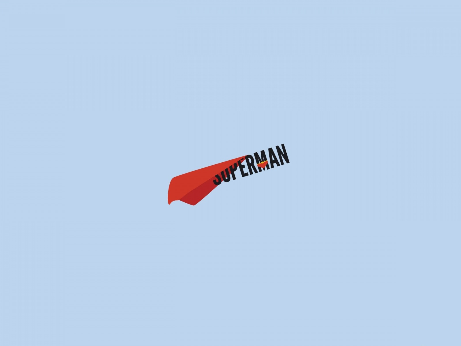 Funny Superman Typography