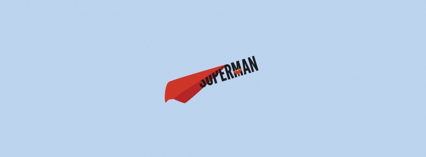 Funny Superman Typography