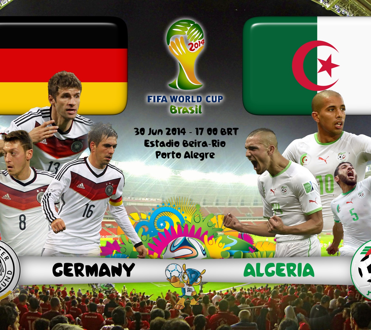 Germany Vs Algeria World Cup 2014