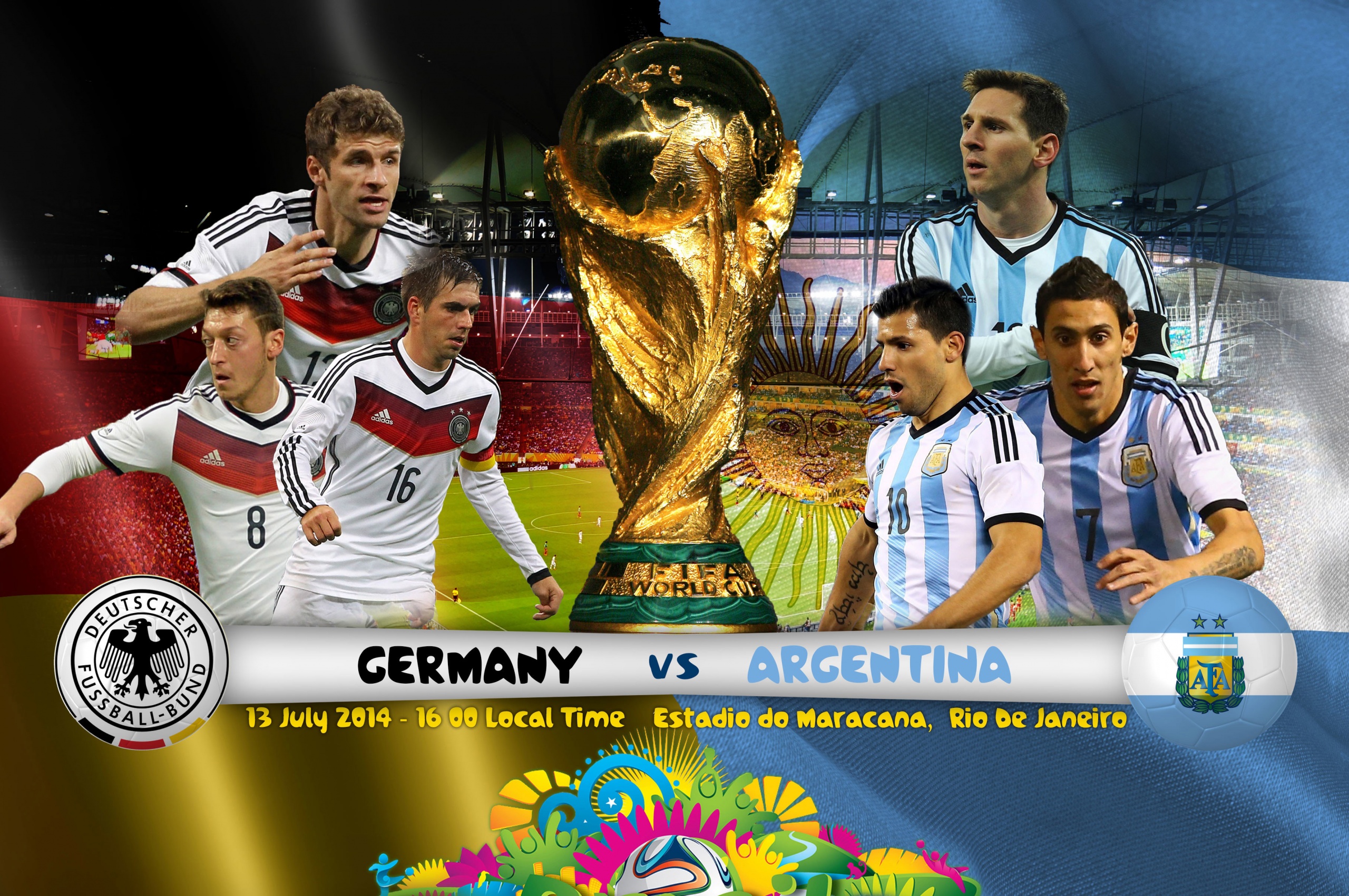Germany Vs Argentina 2014 WC Final