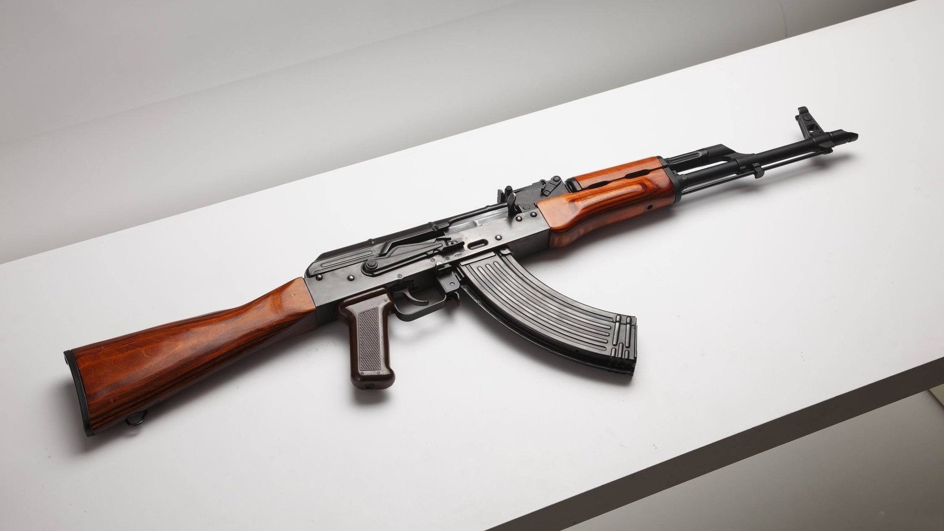 Chrome AK47 Kalaschnikov, Sturmgewehr Nachbau vergoldete AK-47