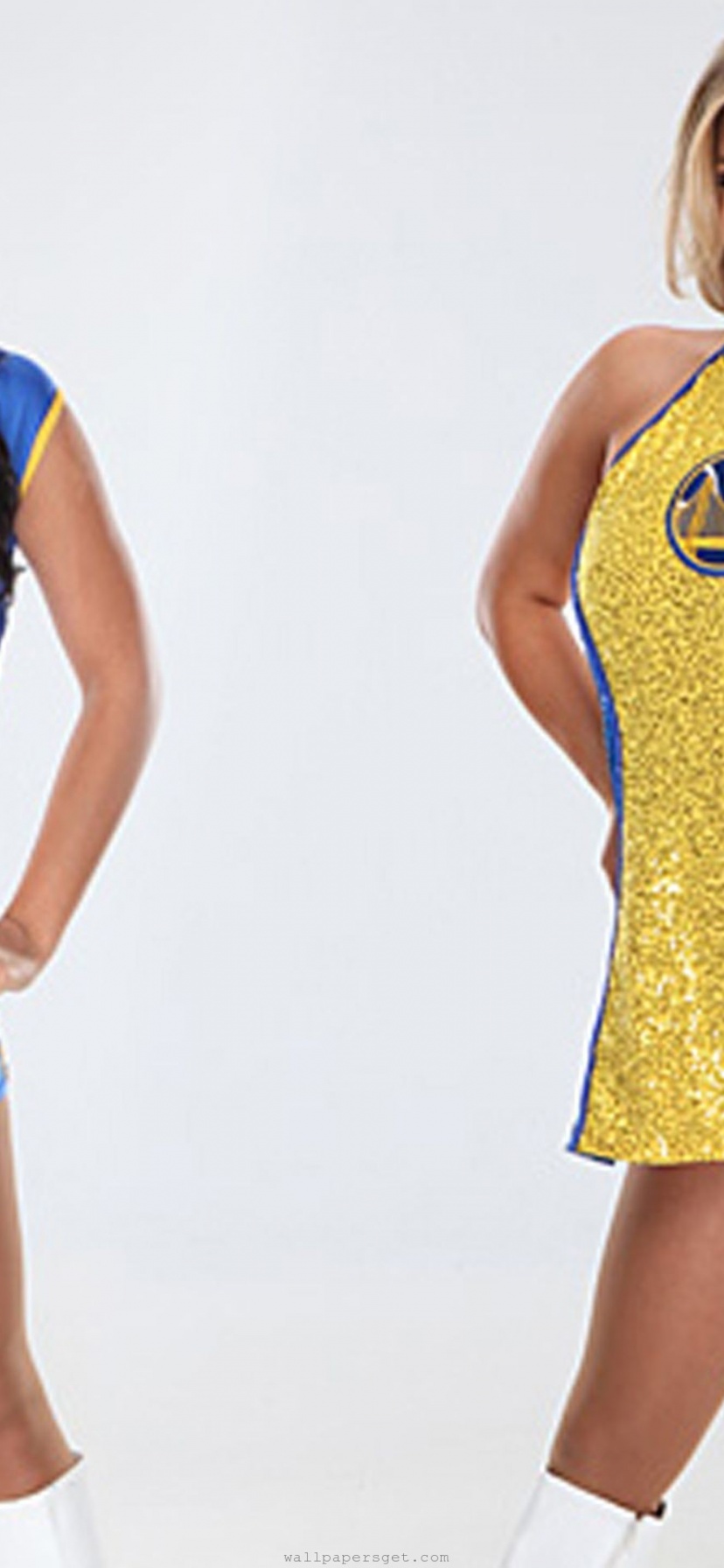 Golden State Warriors Nba American Basketball Amira And Casey Cheerleaders