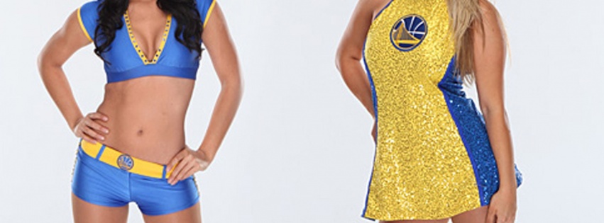 Golden State Warriors Nba American Basketball Amira And Casey Cheerleaders