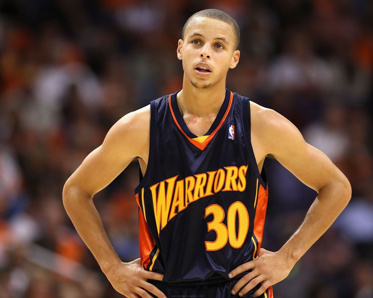 Golden State Warriors Nba American Basketball Rearguard Stephen Curry