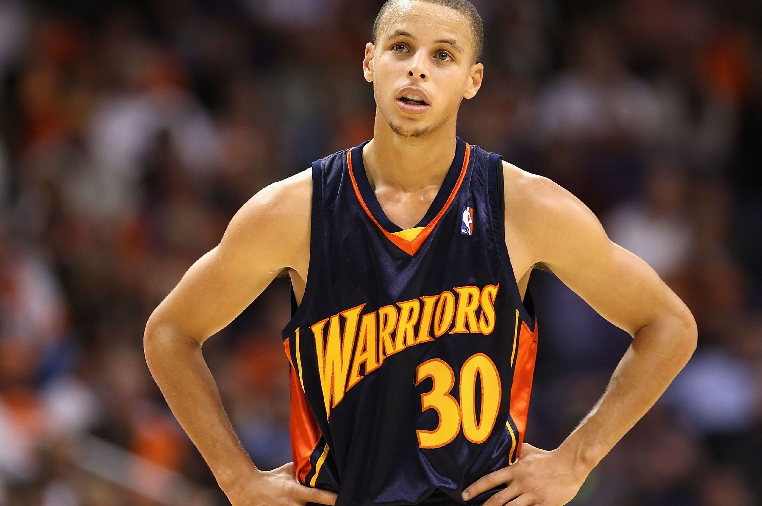 Golden State Warriors Nba American Basketball Rearguard Stephen Curry