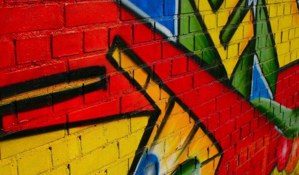 Graffiti Wall Figure
