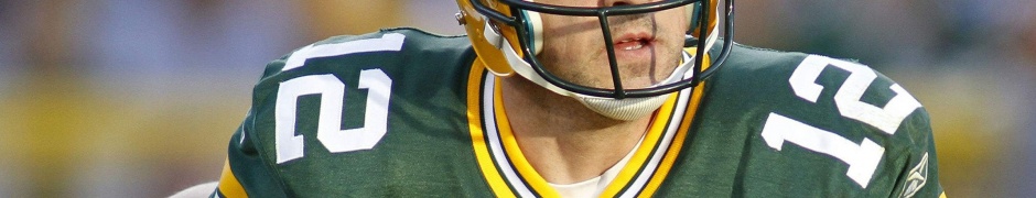 Green Bay Packers American Football Quarterback Aaron Rodgers