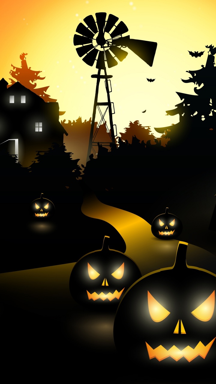 Halloween In Village