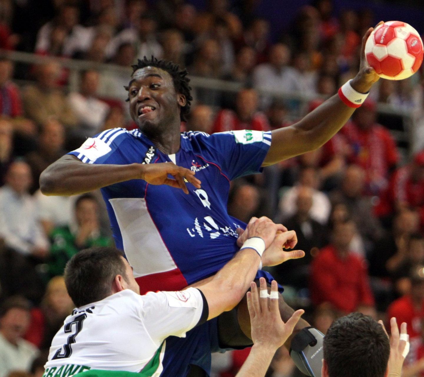 Handball Match - France Vs Hungary