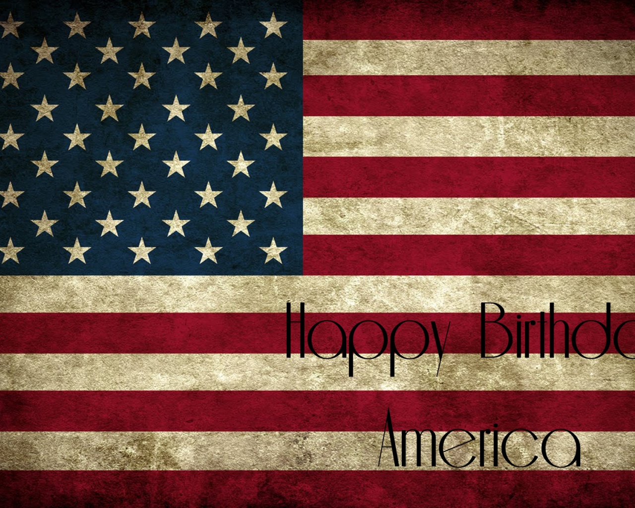 Happy Birthday Wishes To America