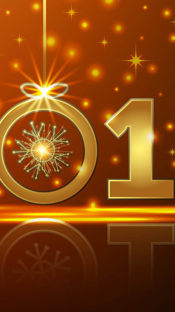 Happy New Year 2015 Gold