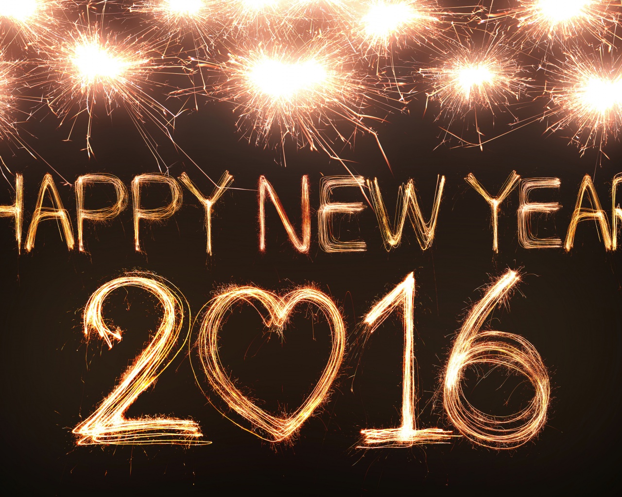 Happy New Year 2016 Fireworks
