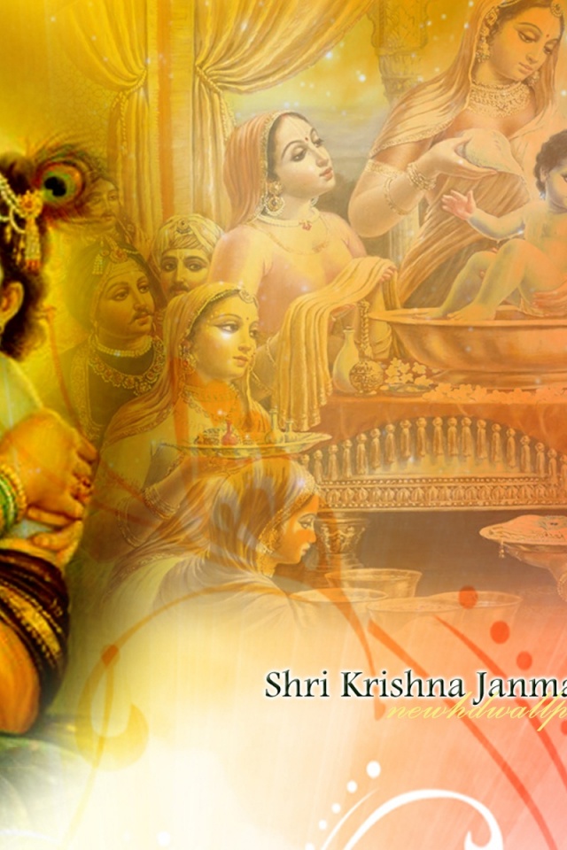 Happy Shri Krishna Janmashtami Wallp