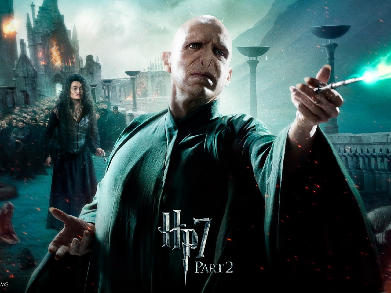 Harry Potter And The Deathly Hallows It All Ends Wallpaper