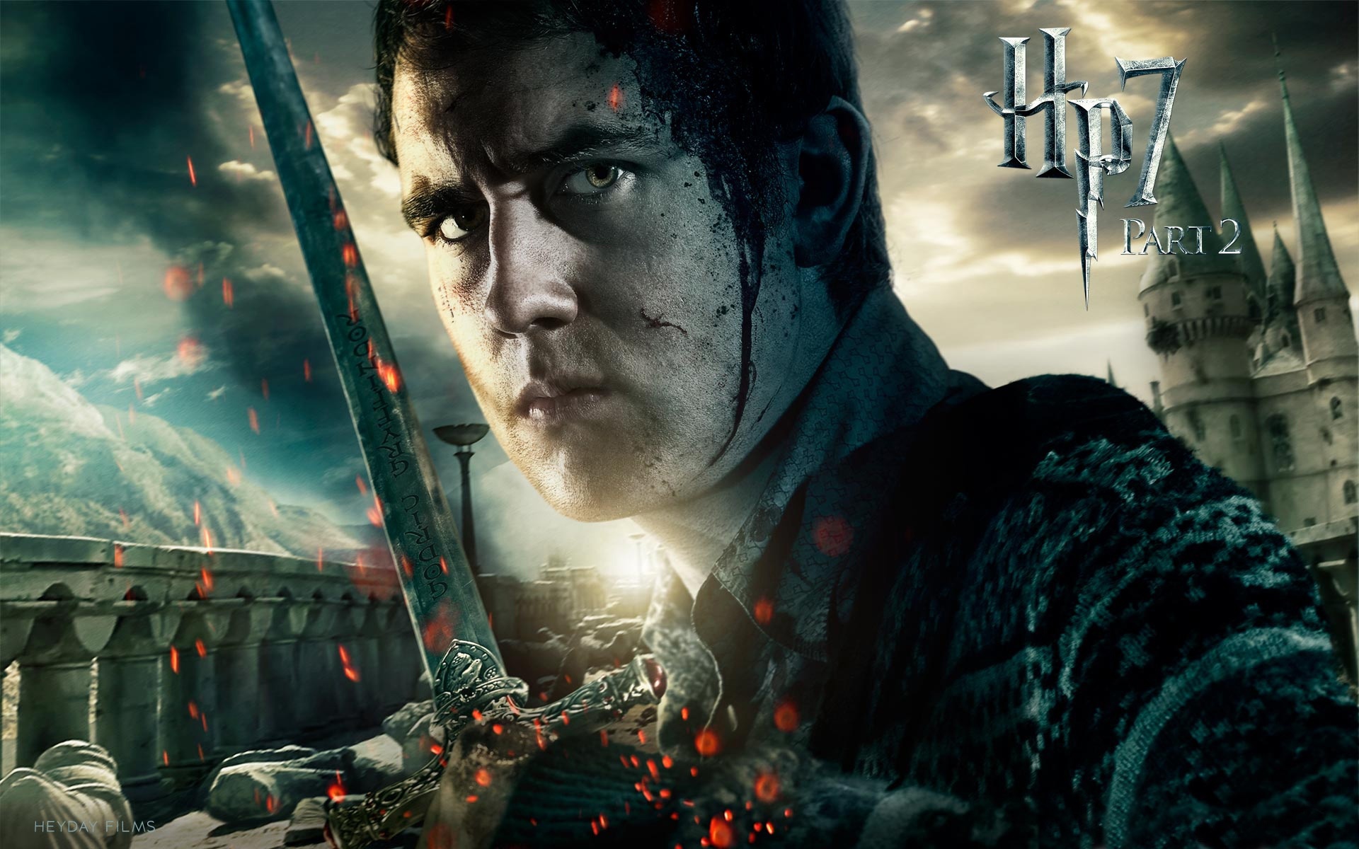 Harry Potter And The Deathly Hallows Part 2 Neville Wallpaper