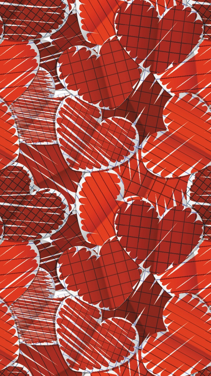 Hearts Background - Valentines Day