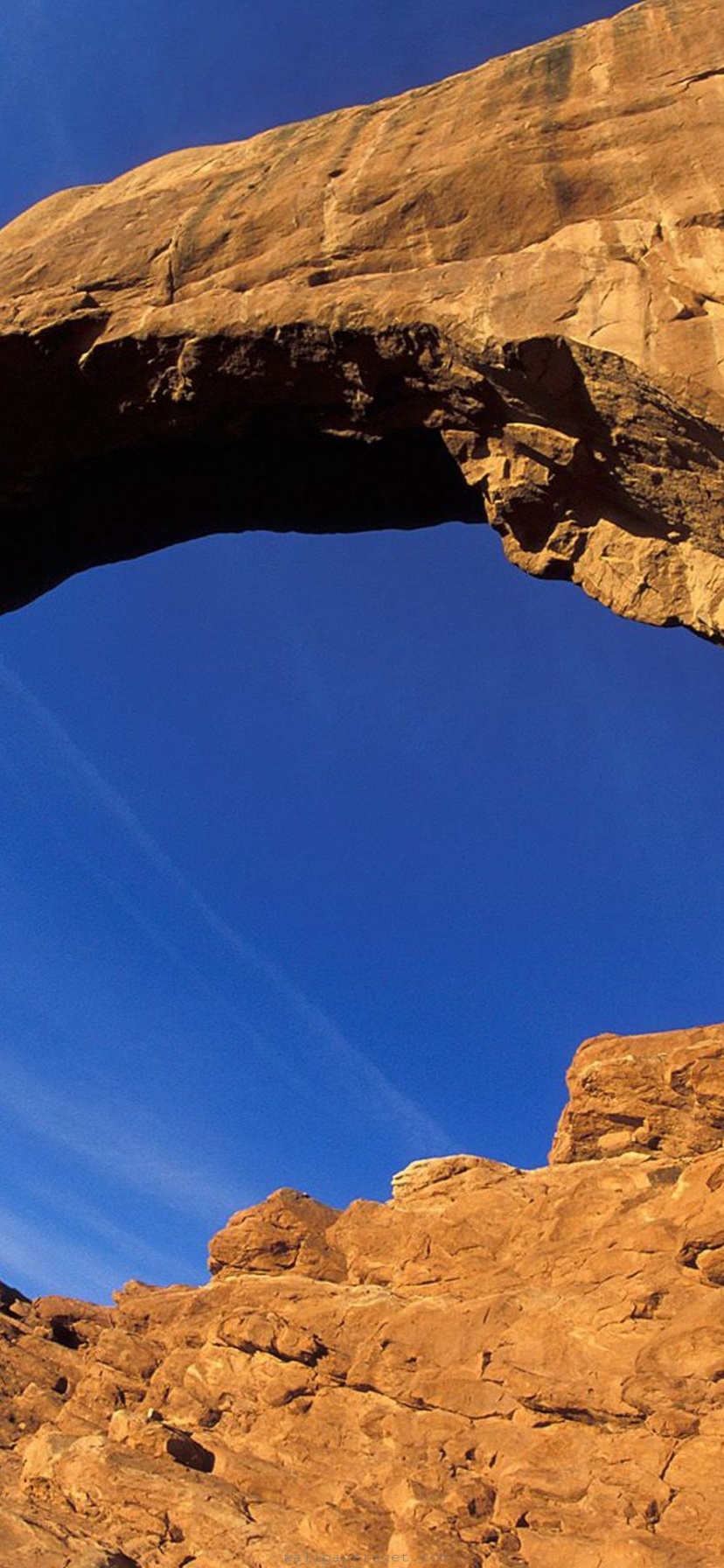 Hiking Arches National Park Utah Usa Sandstone