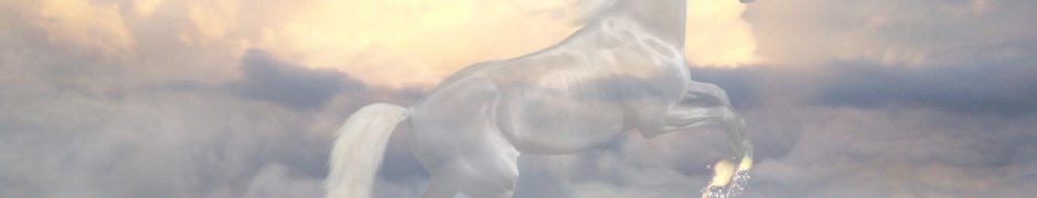 Horse Ghost Clouds Sky