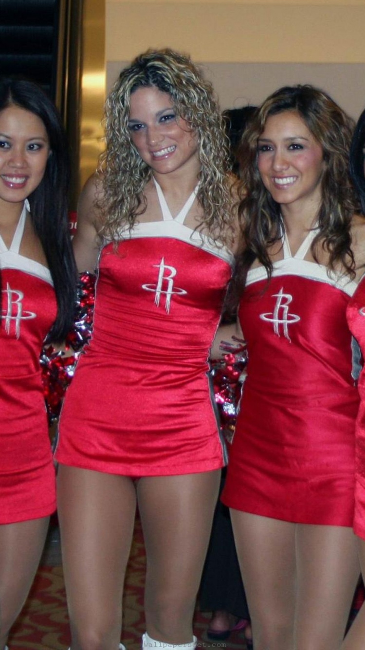 Houston Rockets Nba American Basketball Power Dancers