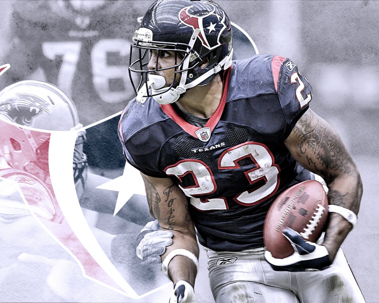 Houston Texans American Football Arian Foster