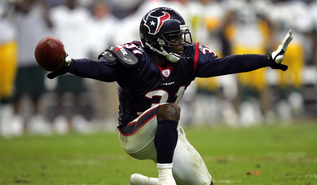 Houston Texans American Football Cornerback Aaron Glenn