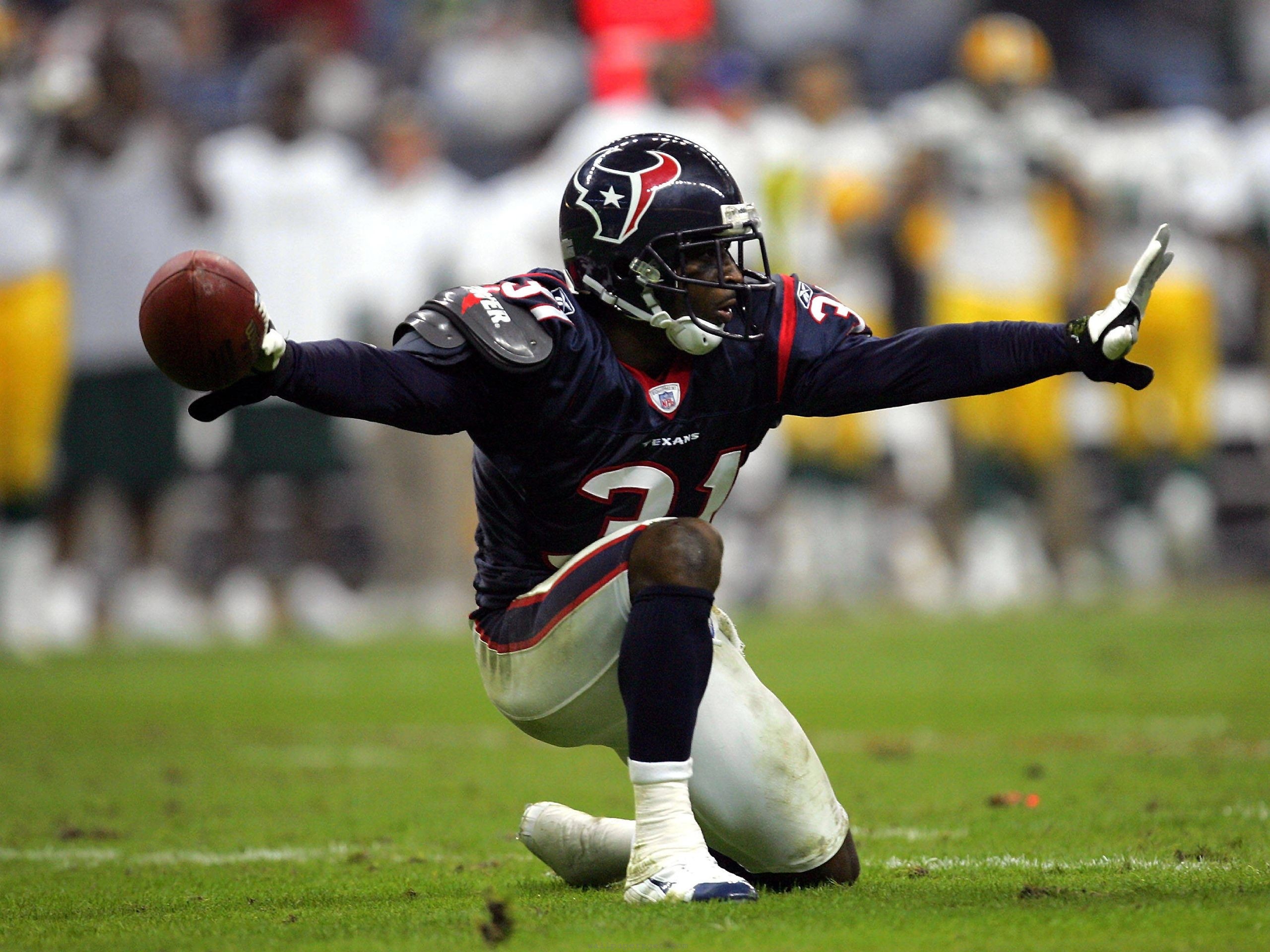 Houston Texans American Football Cornerback Aaron Glenn