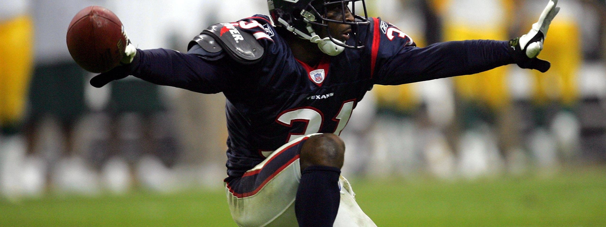 Houston Texans American Football Cornerback Aaron Glenn