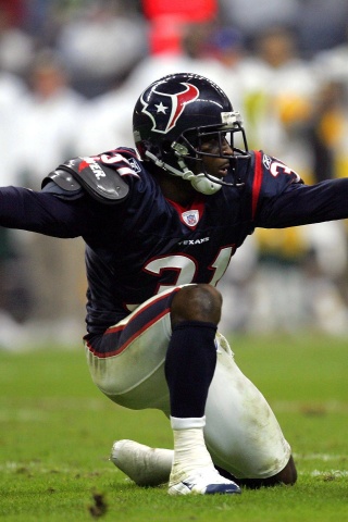 Houston Texans American Football Cornerback Aaron Glenn