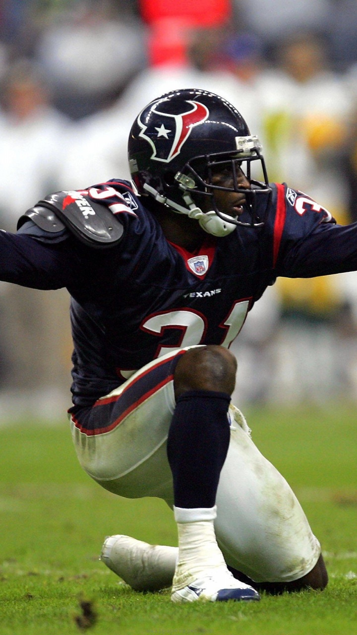 Houston Texans American Football Cornerback Aaron Glenn