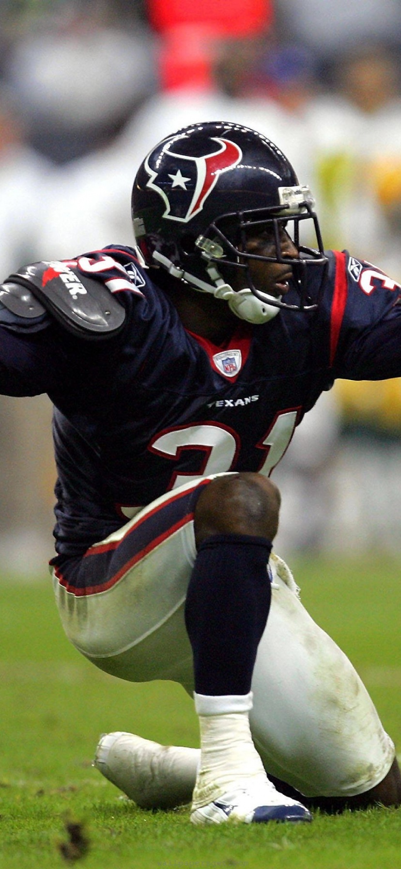 Houston Texans American Football Cornerback Aaron Glenn