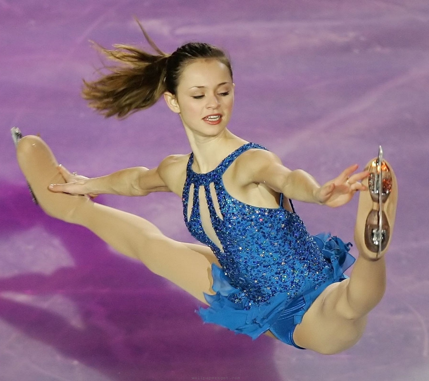 Ice Skating Sasha Cohen Figure Skater