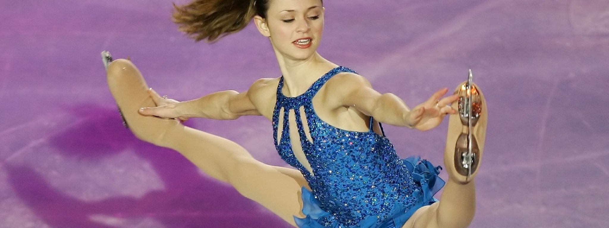 Ice Skating Sasha Cohen Figure Skater