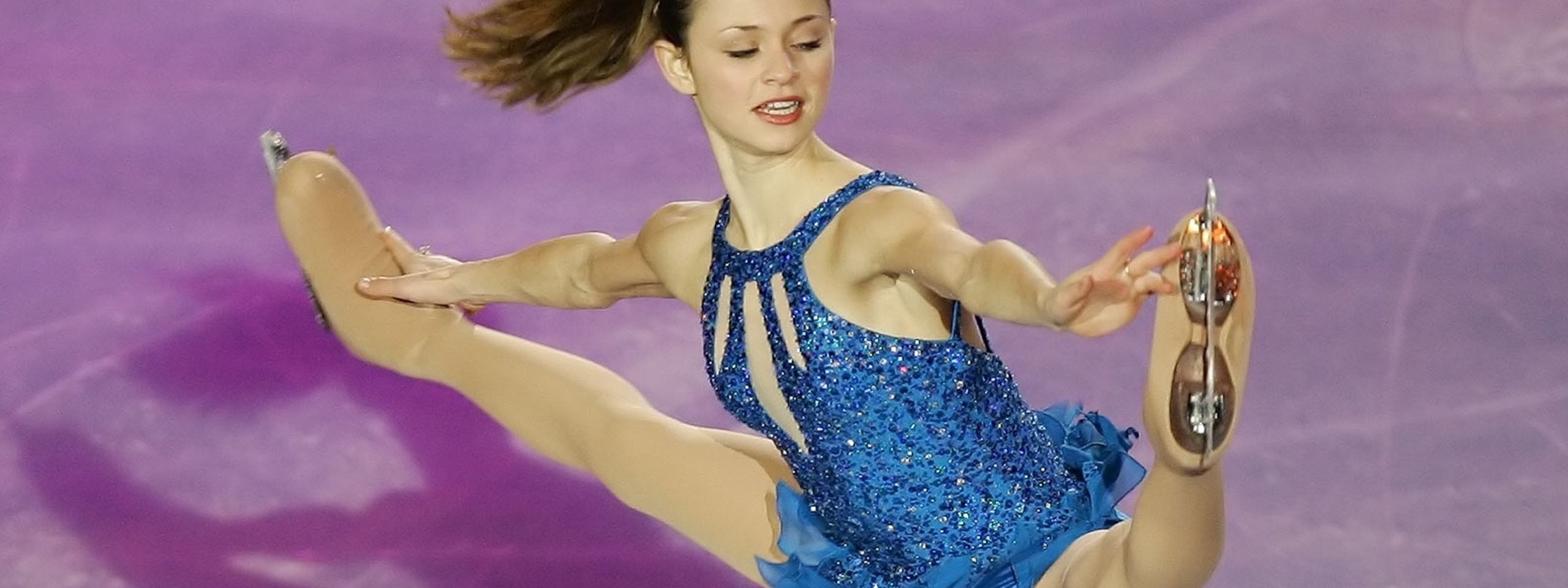 Ice Skating Sasha Cohen Figure Skater