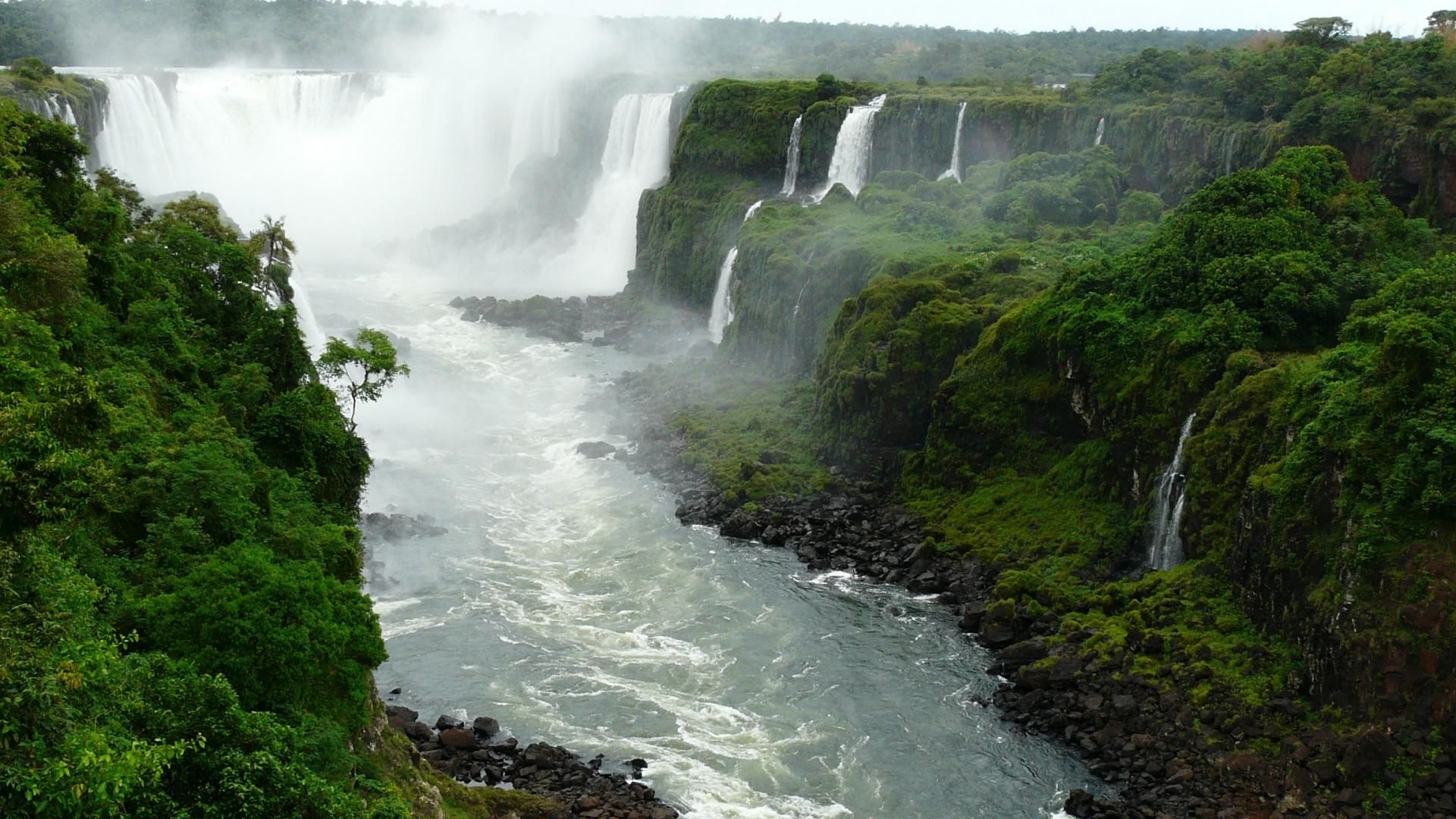 Iguazu Waterfalls National Park Travel Southern South America Geography Nature Landscapes